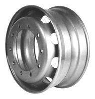 Диск грузовой 6.75x19.5 6х222.25 ET145 D164 SRW Silver (шпилька)