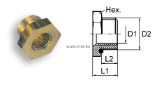 Муфта, фитинг переходная 16/22 S&K GMBH SK689003001 Муфта, фитинг переходная 16/22 S&K GMBH SK689003001