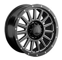 Диск литой 8.5x17 6x139.7 ET25 dia 106.1 LS LS1347 BKS+SSF Диск литой 8.5x17 6x139.7 ET25 dia 106.1 LS LS1347 BKS+SSF