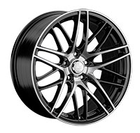 Диск литой 8.5x18 5x112 ET30 dia 66.6 LS LS1338 BKF