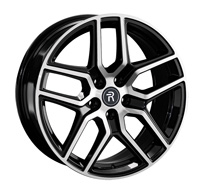 Диск литой 8.0x18 5x114.3 ET30 dia 60.1 Replay LX134 BKF Диск литой 8.0x18 5x114.3 ET30 dia 60.1 Replay LX134 BKF