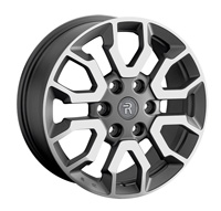 Диск литой 7.5x18 6x139.7 ET55 dia 95.1 Replay LX242 MGMF Диск литой 7.5x18 6x139.7 ET55 dia 95.1 Replay LX242 MGMF