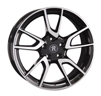 Диск литой 8.0x18 5x114.3 ET30 dia 60.1 Replay LX187 BKF Диск литой 8.0x18 5x114.3 ET30 dia 60.1 Replay LX187 BKF