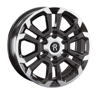 Диск литой 7.5x17 6x139.7 ET36 dia 100.1 Replay TA3 BKF