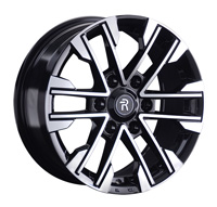 Диск литой 7.5x17 6x139.7 ET25 dia 106.1 Replay TY310 BKF