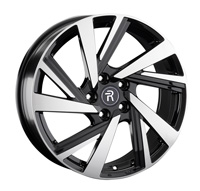 Диск литой 7.5x18 5x114.3 ET45 dia 60.1 Replay TY395 BKF