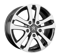 Диск литой 6.5x16 5x114.3 ET33 dia 60.1 Replay TY441 BKF Диск литой 6.5x16 5x114.3 ET33 dia 60.1 Replay TY441 BKF