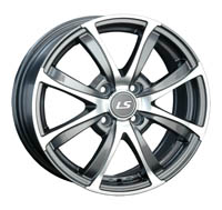 Диск литой 7.0x17 4x100 ET45 dia 60.1 LS LS313 GMF Диск литой 7.0x17 4x100 ET45 dia 60.1 LS LS313 GMF