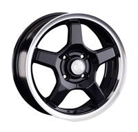 Диск литой 7.0x16 4x100 ET45 dia 60.1 LS LS816 BKL Диск литой 7.0x16 4x100 ET45 dia 60.1 LS LS816 BKL