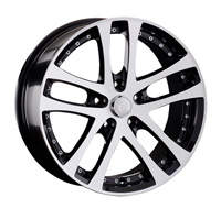 Диск литой 7.5x17 5x114.3 ET35 dia 73.1 LS LS919 BKF Диск литой 7.5x17 5x114.3 ET35 dia 73.1 LS LS919 BKF
