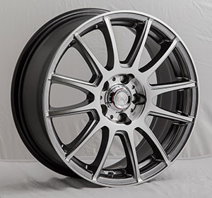 Диск литой 6.5x16 5x114.3 ET45 dia 73.1 RR CSS9506 HB-P