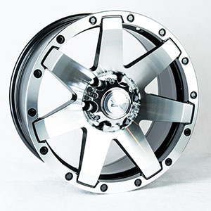 Диск литой 8.5x18 6x139.7 ET40 dia 106.1 RR CSSD2809 B-P