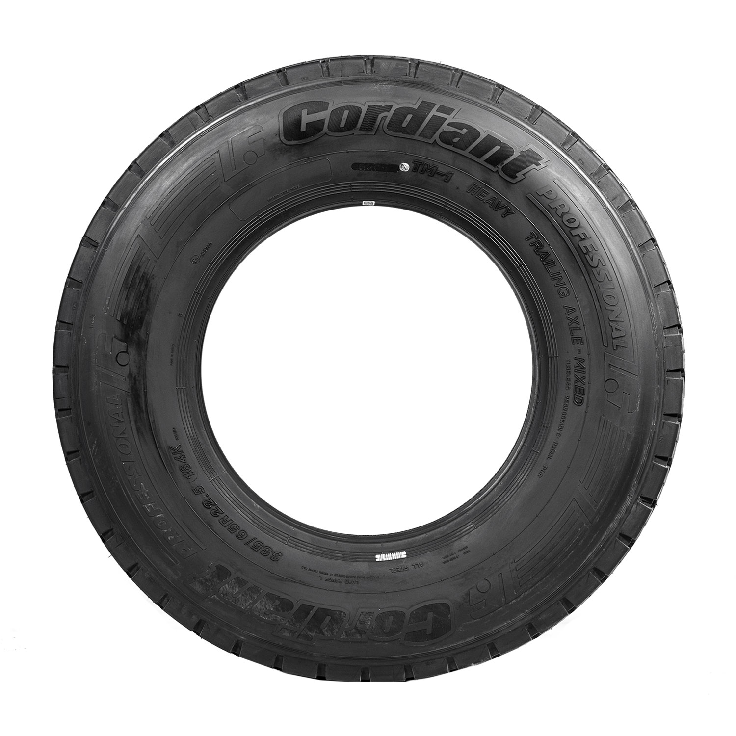 R22.5 385/65 Cordiant Professional TM-1 164K TL усиленная 5 тонн
