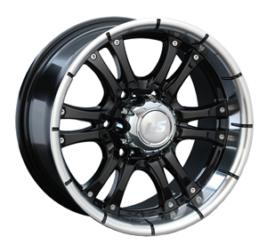 Диск литой 8.0x16 6x139.7 ET10 dia 93.1 LS LS161 BKL Диск литой 8.0x16 6x139.7 ET10 dia 93.1 LS LS161 BKL
