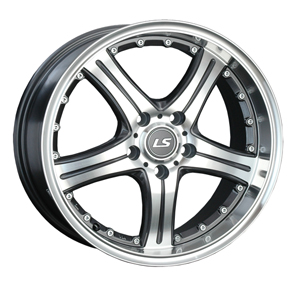 Диск литой 7.5x17 5x114.3 ET45 dia 73.1 LS LS322 GMF Диск литой 7.5x17 5x114.3 ET45 dia 73.1 LS LS322 GMF