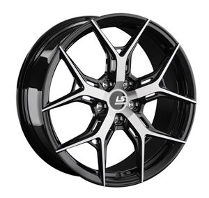 Диск литой 8.5x19 5x114.3 ET45 dia 67.1 LS LSFG14 BKF