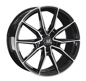 Диск литой 9.0x20 5x112 ET20 dia 66.6 LS LSRC58 BKF