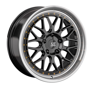 Диск литой 8.5x18 5x112 ET30 dia 66.6 LS LSRC65 BKL