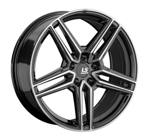 Диск литой 8.5x19 5x114.3 ET30 dia 67.1 LS LSRC79 BKF Диск литой 8.5x19 5x114.3 ET30 dia 67.1 LS LSRC79 BKF
