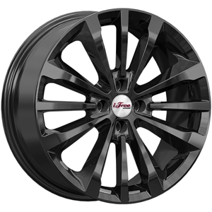 Диск литой 7.0x17 4x100 ET41 dia 60.1 Ifree АНДЕРСЕН BK