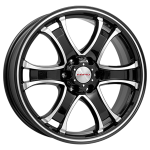 Диск литой 7.5x18 6x114.3 ET30 dia 66.1 K&K Балеар алмаз черный