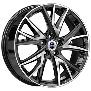 Диск литой 6.5x18 5x112 ET43 dia 66.6 K&K КАЙЛАС алмаз черный Диск литой 6.5x18 5x112 ET43 dia 66.6 K&K КАЙЛАС алмаз черный