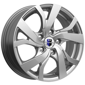 Диск литой 6.0x15 5x114.3 ET39 dia 67.1 K&K Палермо дарк платинум