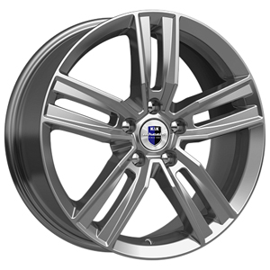 Диск литой 7.0x18 5x114.3 ET35 dia 60.1 K&K Танаис дарк платинум