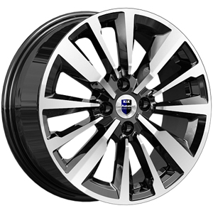 Диск литой 6.5x16 4x100 ET41 dia 60.1 K&K Эрман алмаз черный