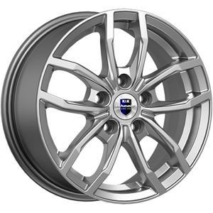 Диск литой 6.5x15 5x114.3 ET39 dia 60.1 K&K Фрост дарк платинум 80336