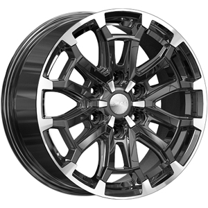 Диск литой 8.0x18 6x114.3 ET30 dia 66.1 Skad Авилис алмаз