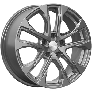 Диск литой 7.0x17 5x108 ET42 dia 65.1 Skad АТАКОР графит