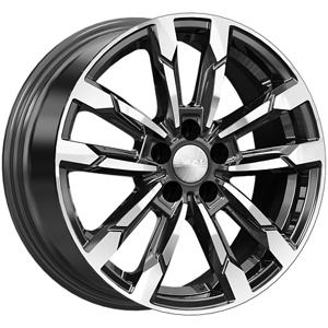 Диск литой 6.5x16 5x110 ET37 dia 65.1 Skad КЕНИЯ алмаз