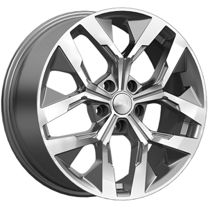 Диск литой 7.5x18 5x112 ET40 dia 57.1 Skad ЛАМБЕРТ алмаз графит