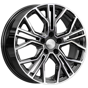 Диск литой 6.5x17 5x114.3 ET35 dia 67.1 Skad ТИБЕТ алмаз