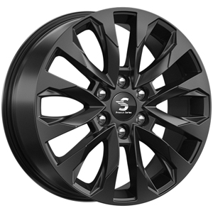 Диск литой 8.0x20 6x139.7 ET38 dia 67.1 Skad КР007 fury black