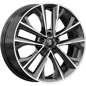 Диск литой 7.0x18 5x108 ET36 dia 65.1 Skad КР012 Diamond quartz