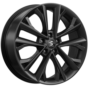 Диск литой 7.0x18 5x108 ET36 dia 65.1 Skad КР012 fury black