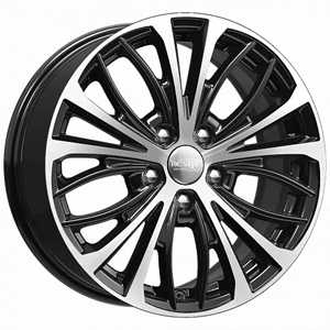 Диск литой 7.5x17 5x112 ET47 dia 57.1 K&K КС873 алмаз черный