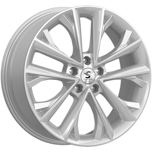 Диск литой 7.0x18 5x114.3 ET38 dia 67.1 Skad КР012 elite silver