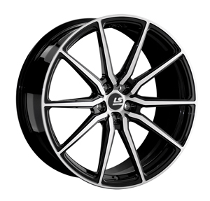 Диск литой 10.5x21 5x112 ET43 dia 66.6 LS LSFG01 BKF