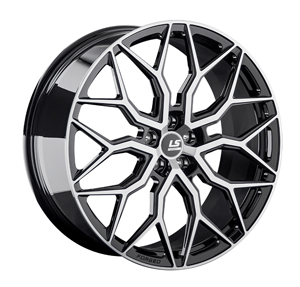 Диск литой 8.0x19 5x114.3 ET45 dia 67.1 LS LSFG13 BKF