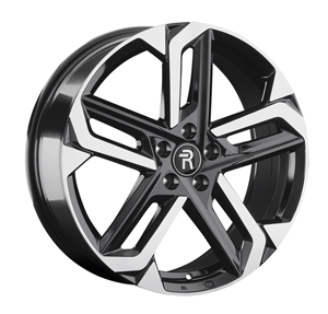 Диск литой 7.5x19 5x108 ET39 dia 60.1 Replay JT11 BKF