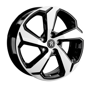 Диск литой 7.5x19 5x108 ET39 dia 60.1 Replay JT10 BKF