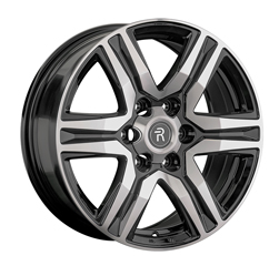 Диск литой 7.5x18 6x139.7 ET25 dia 106.1 Replay TY417 BKF Диск литой 7.5x18 6x139.7 ET25 dia 106.1 Replay TY417 BKF