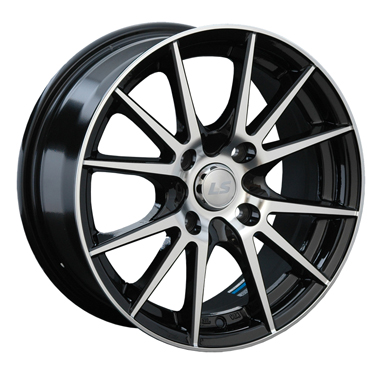 Диск литой 6.5x15 4x114.3 ET40 dia 73.1 LS LS143 BKF Диск литой 6.5x15 4x114.3 ET40 dia 73.1 LS LS143 BKF