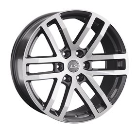 Диск литой 9.0x18 6x139.7 ET25 dia 67.1 LS LS1279 GMF Диск литой 9.0x18 6x139.7 ET25 dia 67.1 LS LS1279 GMF