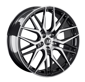 Диск литой 8.0x20 5x114.3 ET30 dia 60.1 LS LSFG04 BKF