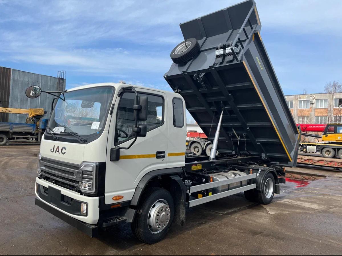 Выдача самосвала JAC N120