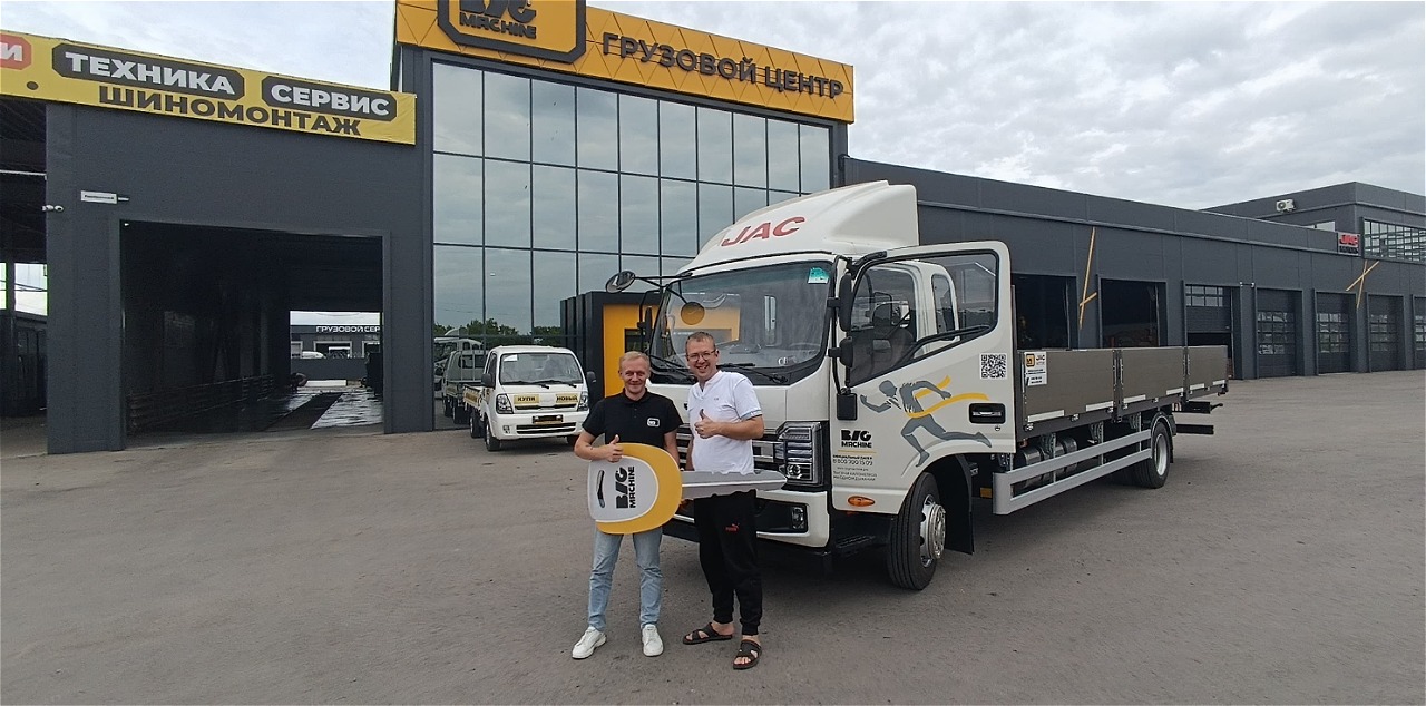 JAC N120 с открытым алюминиевым бортом